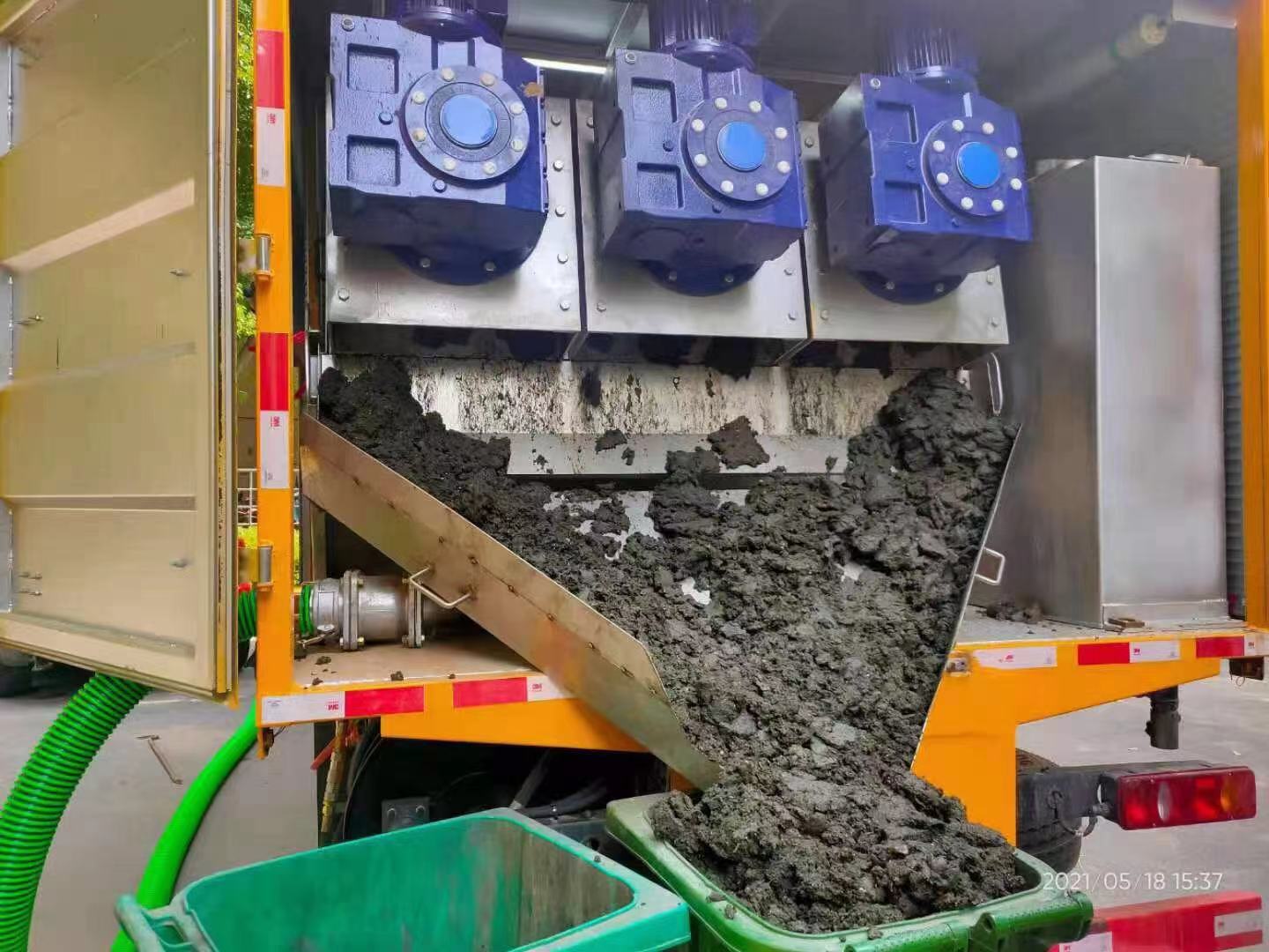 兰州化粪池清掏城市维护站-泥浆净化干湿分离处理